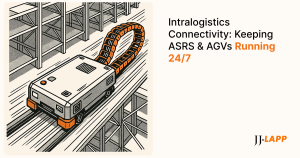 Intralogistics Connectivity: Keeping ASRS & AGVs Running 24/7
